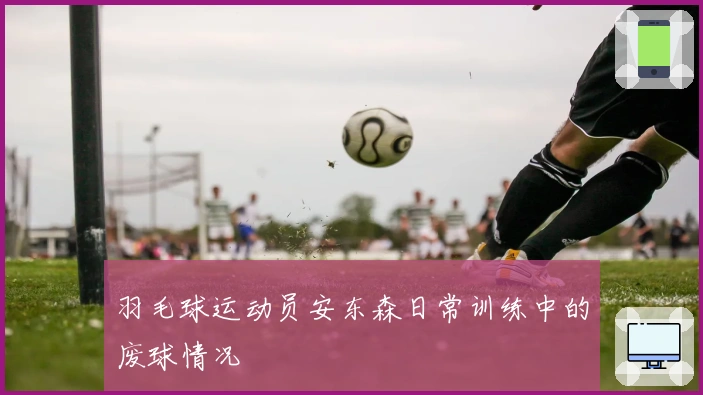 羽毛球运动员安东森日常训练中的废球情况