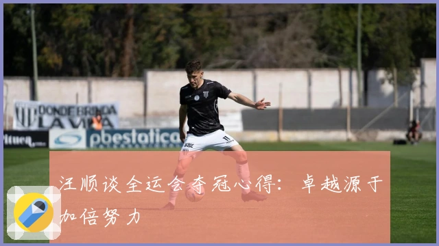 汪顺谈全运会夺冠心得：卓越源于加倍努力